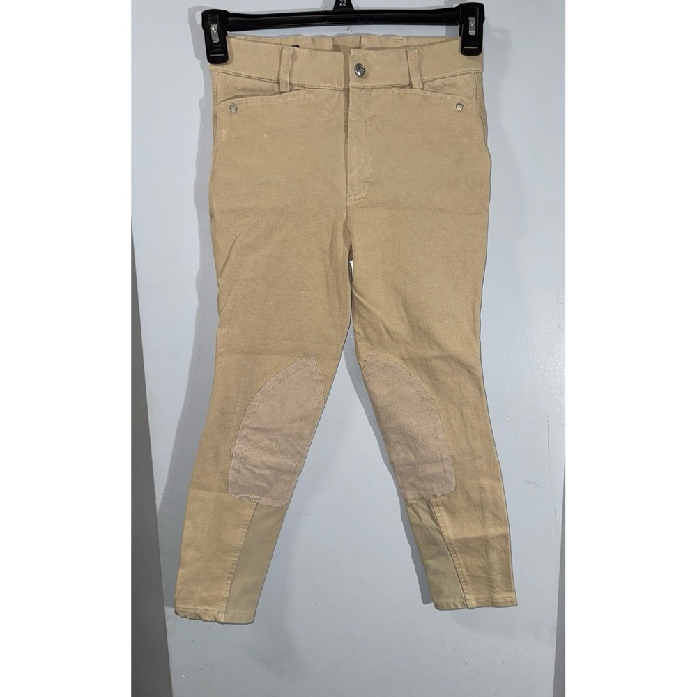 Ariat Heritage khaki riding pants equestrian girls size 14